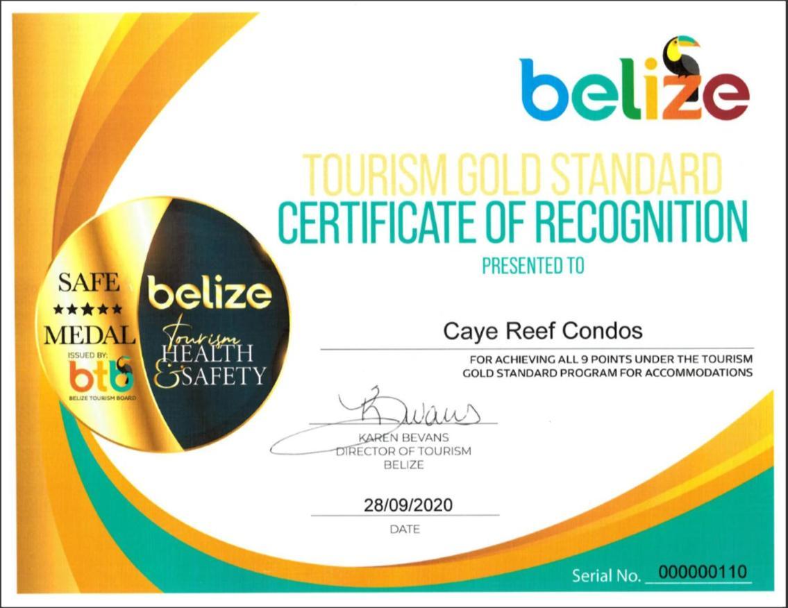 Caye Reef Condos เคย์คอล์กเกอร์ ภายนอก รูปภาพ