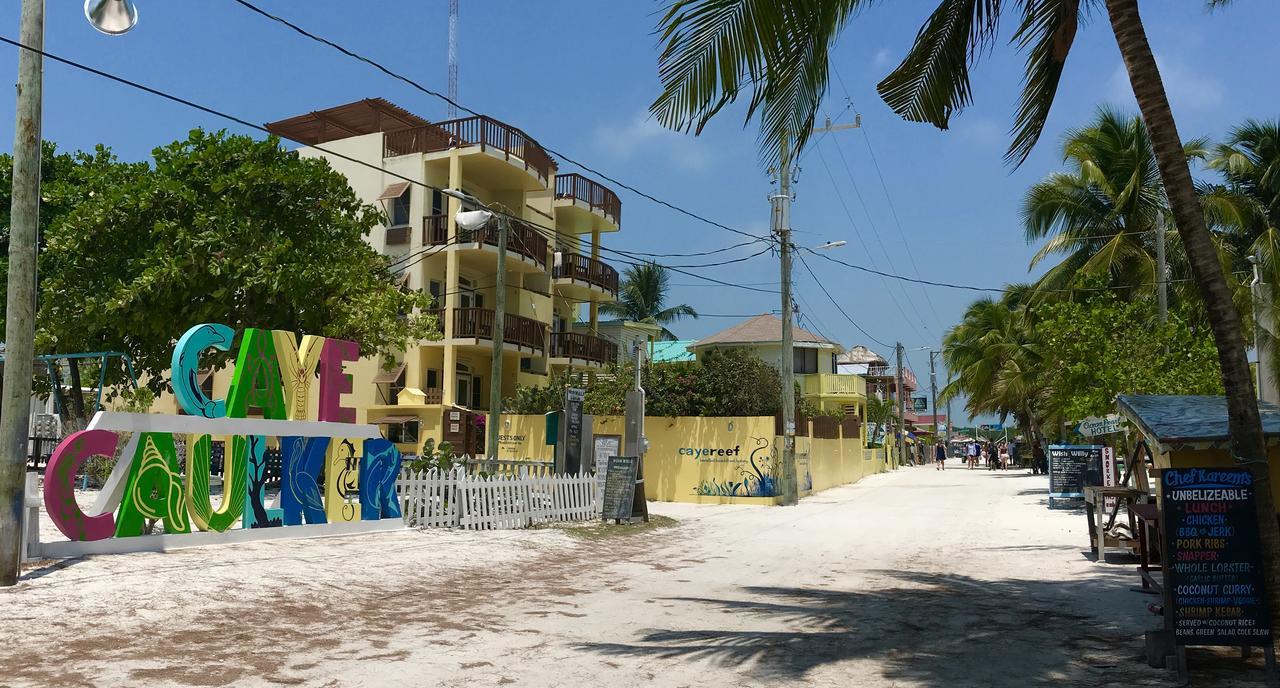 Caye Reef Condos เคย์คอล์กเกอร์ ภายนอก รูปภาพ