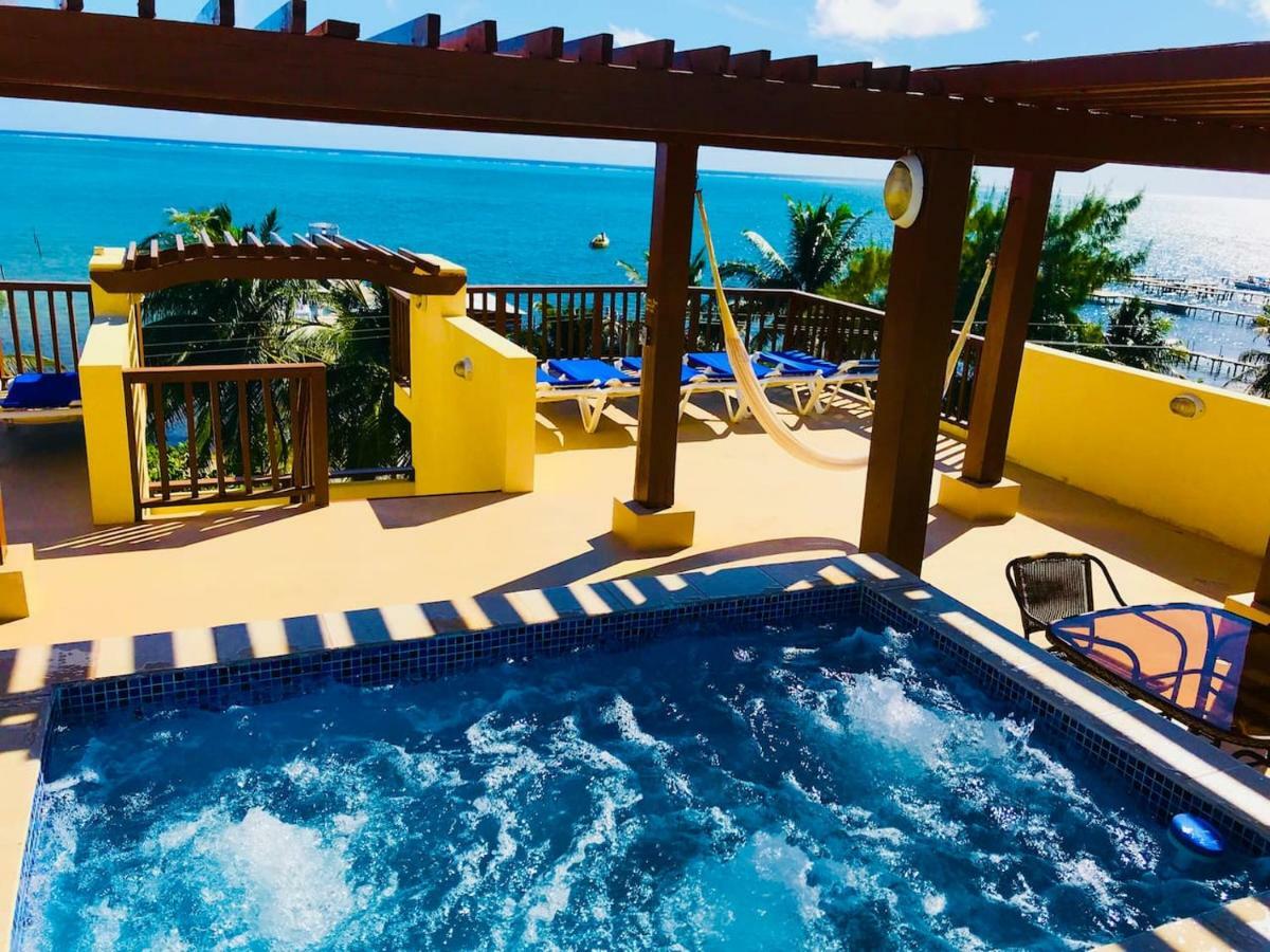 Caye Reef Condos เคย์คอล์กเกอร์ ภายนอก รูปภาพ